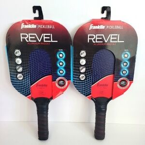 Set of 2 Brand New - Franklin Revel Aluminum Pickleball Paddles